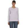 Gildan Women's Sport Grey Heavy Cotton 5.3 oz. Long-Sleeve T-Shirt
