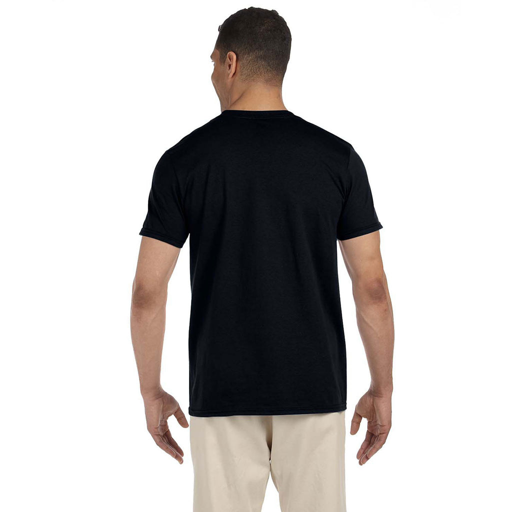 Gildan Men's Black Softstyle 4.5 oz. T-Shirt