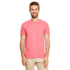 Gildan Men's Heather Coral Silk Softstyle 4.5 oz. T-Shirt