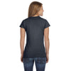 Gildan Women's Charcoal Softstyle 4.5 oz. Fitted T-Shirt