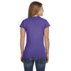 Gildan Women's Heather Purple Softstyle 4.5 oz. Fitted T-Shirt