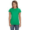 Gildan Women's Irish Green Softstyle 4.5 oz. Fitted T-Shirt