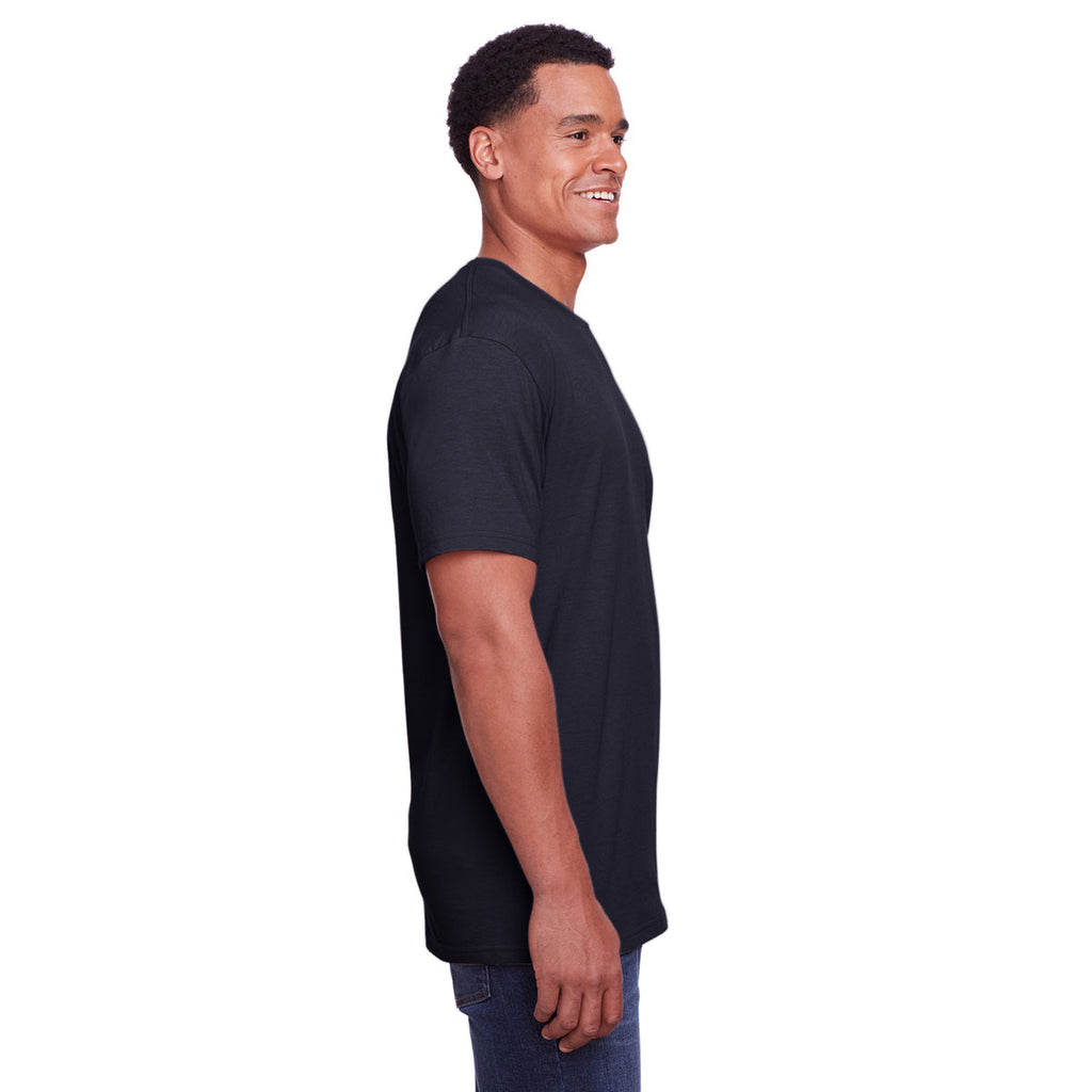 Gildan Men's Navy Mist Softstyle CVC T-Shirt