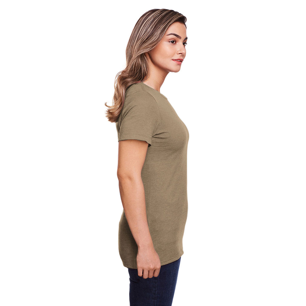 Gildan Women's Slate Softstyle CVC T-Shirt