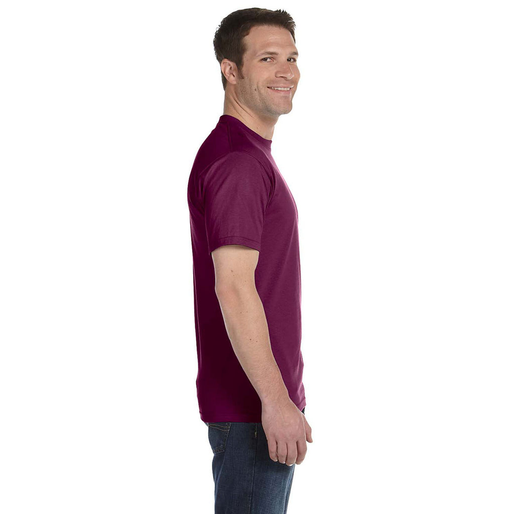 Gildan Unisex Maroon 5.5 oz. 50/50 T-Shirt