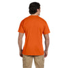 Gildan Unisex Orange 5.5 oz. 50/50 Pocket T-Shirt