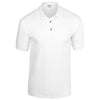 Gildan Men's White 6 oz. 50/50 Jersey Polo