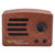 Logomark Brown Vintage Retro Bluetooth Speaker