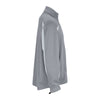 Greg Norman Men's Chrome/Sterling Full-Zip Pieced Weatherknit Jacket