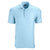 Greg Norman Men's Blue Mist Heather Play Dry Solid Polo