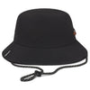 UNRL Black DWR Bucket Hat