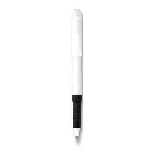 BIC White Grip Roller with Black Ink