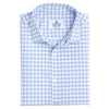 Mizzen+Main Men's Light Blue Check Hampton Dress Shirt