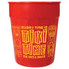 Bullet Red Fluted 24oz Stadium Cup