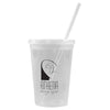 Bullet Diamond Jewel 16oz Tumbler with Lid and Straw