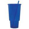Bullet Sapphire Jewel 32oz Car Cup with Lid and Straw