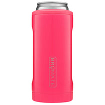 BruMate Neon Pink Hopsulator Slim 12 oz