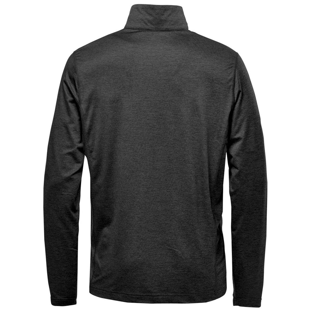 Stormtech Men's Black Milano Quarter Zip Pullover