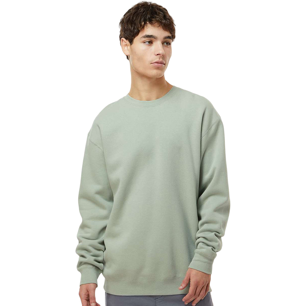 Independent Trading Co. Men's Dusty Sage Heavyweight Crewneck Sweatshirt