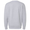 Independent Trading Co. Men's Grey Heather Heavyweight Crewneck Sweatshirt