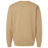 Independent Trading Co. Men's Sandstone Heavyweight Crewneck Sweatshirt