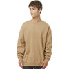 Independent Trading Co. Men's Sandstone Heavyweight Crewneck Sweatshirt