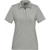 Stormtech Women's Cool Silver Solstice Performance Polo