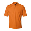IZOD Men's Orange Knit Pique S/S Polo