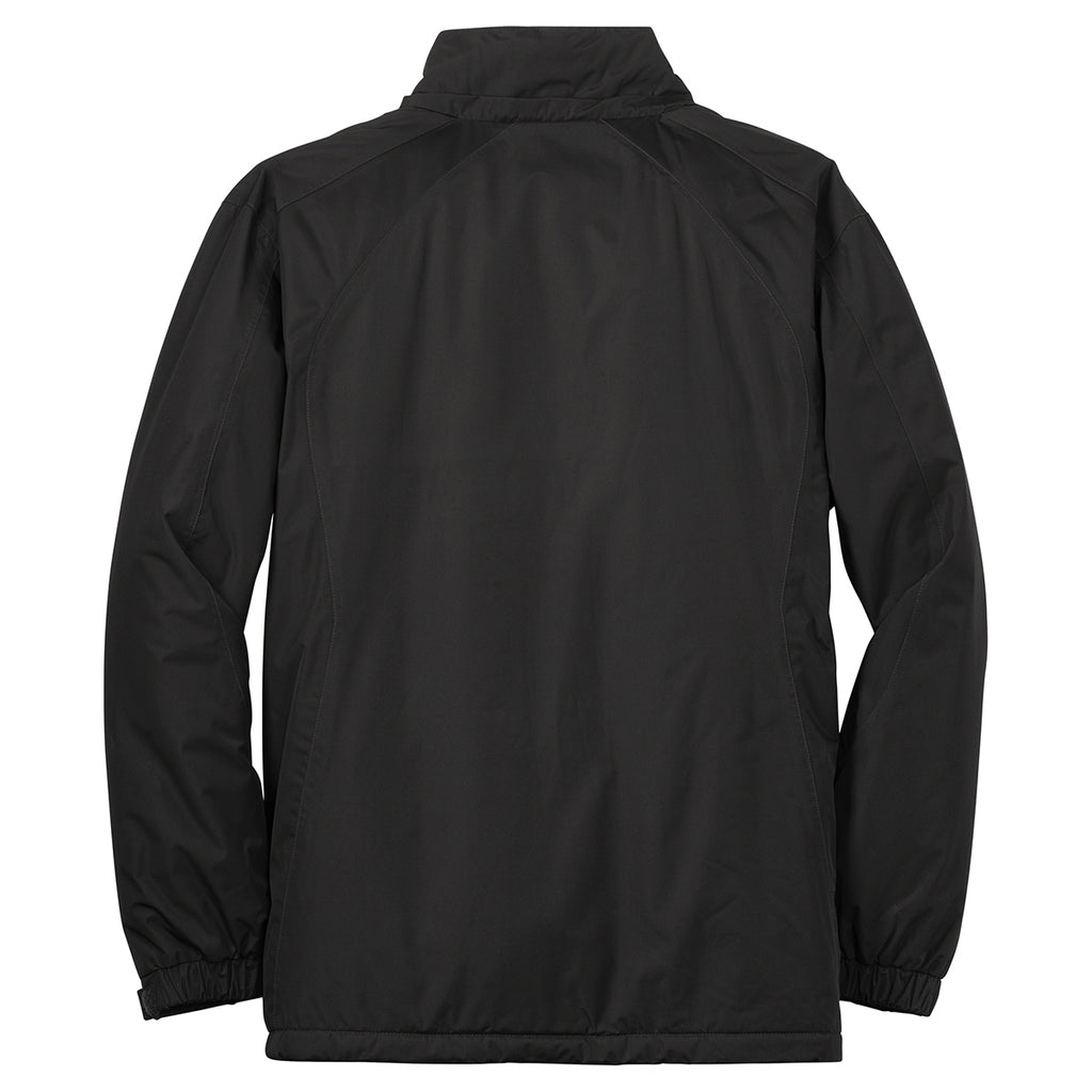 Port Authority Men's Black/Black Barrier Jacket