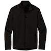 Port Authority Men's Deep Black Collective Tech Soft Shell Jacket