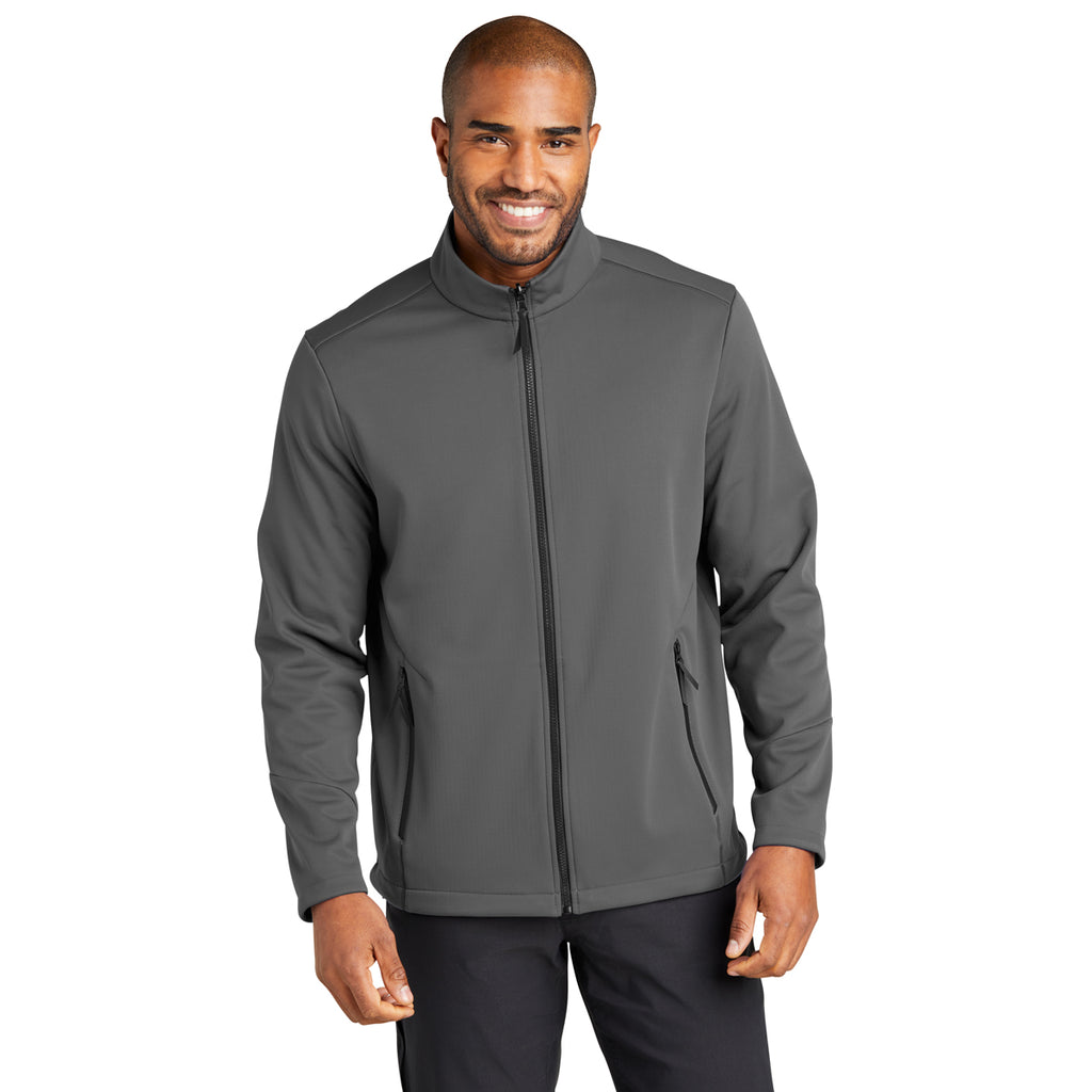 Port Authority Men's Graphite Collective Tech Soft Shell Jacket