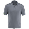 Jack Nicklaus Men's Tradewinds with White Tipping Solid Textured Polo with Tipping