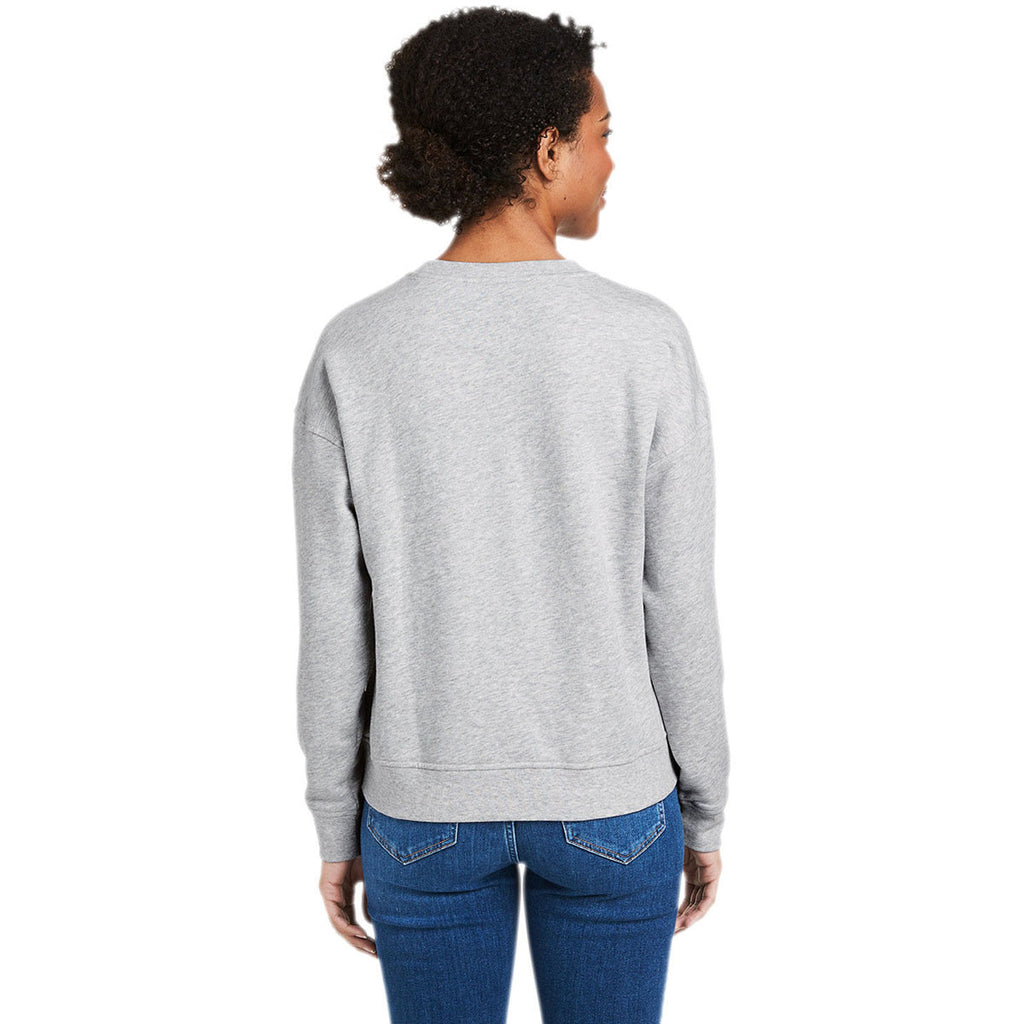 Vineyard Vines Women's Grey Heather Garment-Dyed Crew