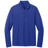 Port Authority Men's True Royal Dry Zone UV Micro-Mesh 1/4 Zip