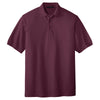 Port Authority Men's Maroon Extended Size Silk Touch Polo