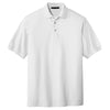 Port Authority Men's White Extended Size Silk Touch Polo