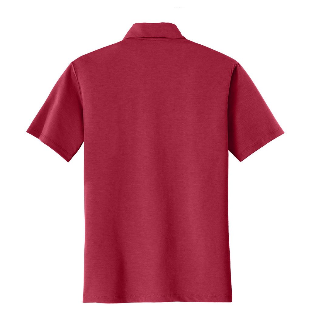 Port Authority Men's Chili Red Cotton Touch Performance Polo