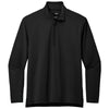 Port Authority Men's Deep Black C-FREE Double Knit 1/4-Zip