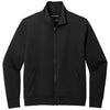 Port Authority Men's Deep Black C-FREE Double Knit Full-Zip