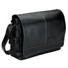 Sovrano Black Onesto Lichee Messenger Bag