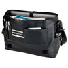 Sovrano Black Onesto Lichee Messenger Bag
