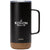 Perka Black Kerstin 16 oz. 304 Stainless Steel Mug