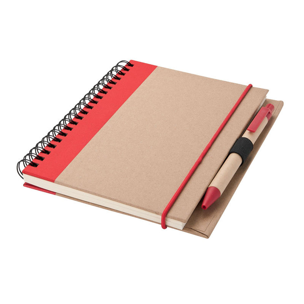 Sovrano Red Perth Notebook & Pen