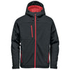 Stormtech Men's Black/Red Orbiter Insulated Softshell