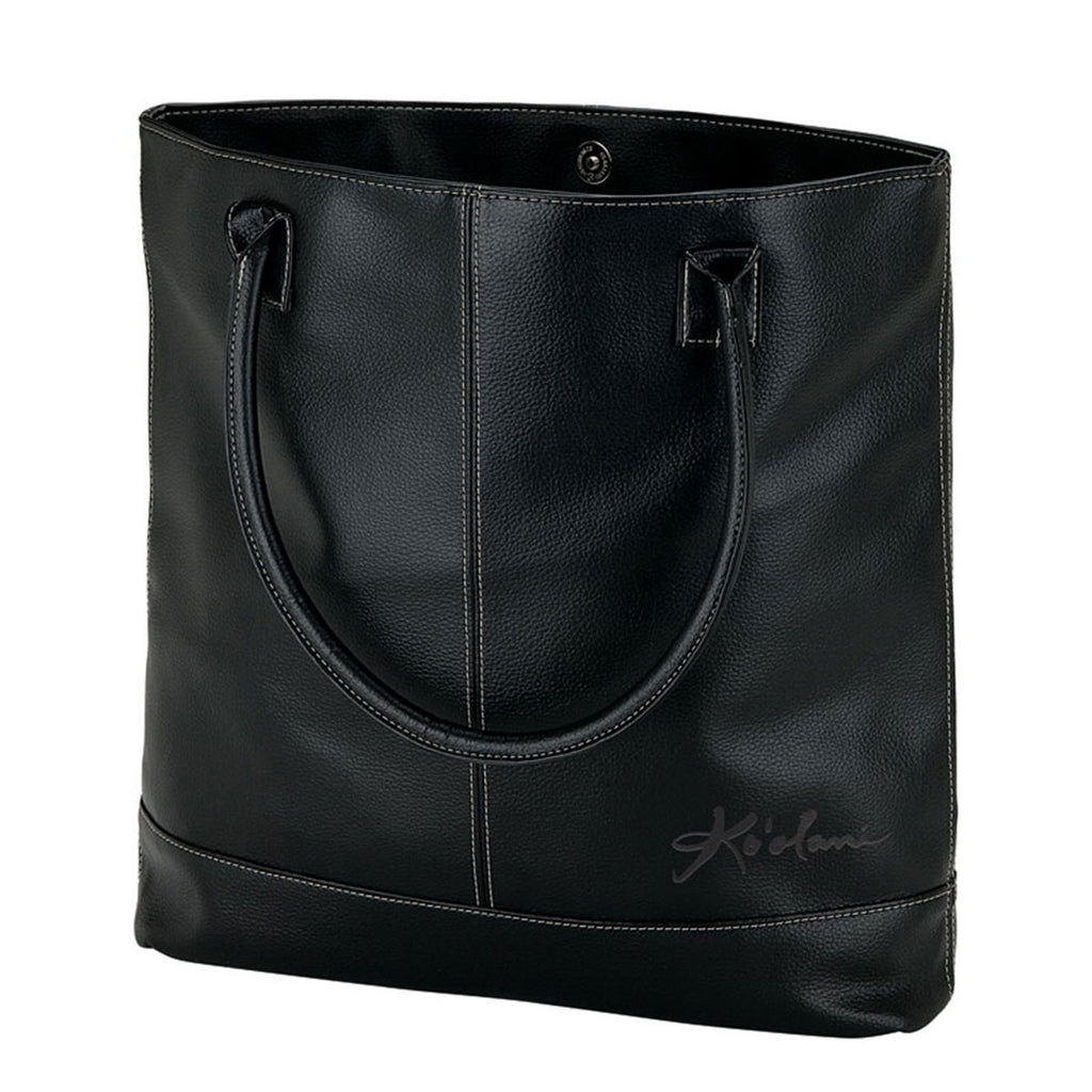 Logomark Black Lichee Tote