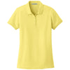 Port Authority Women's Lemon Drop Yellow Core Classic Pique Polo