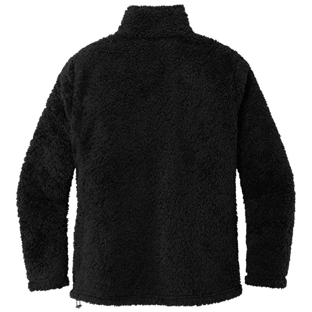 Port Authority Women's Black Cozy Fleece Jacket