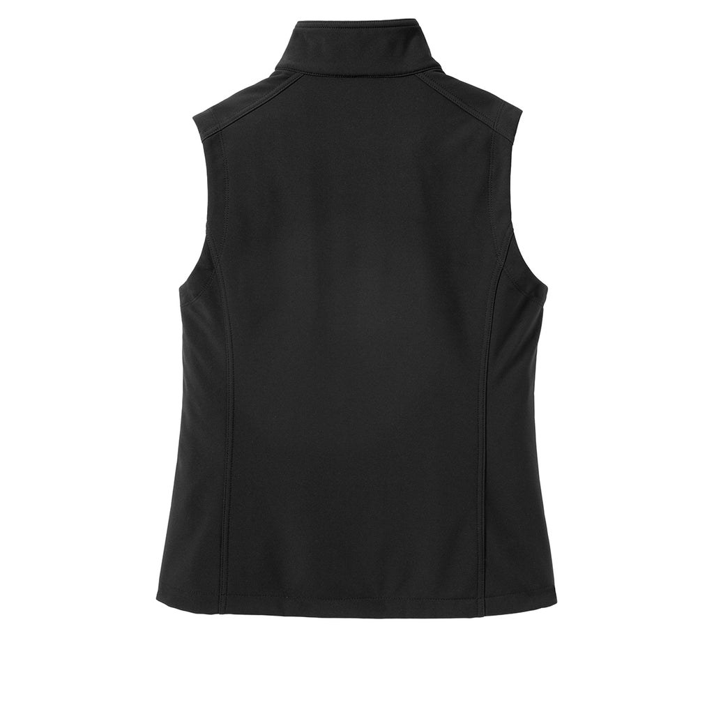 Port Authority Women's Black Core Softshell Vest