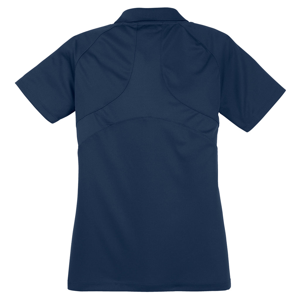 Sport-Tek Women's Navy Dri-Mesh Pro Polo