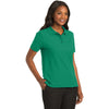 Port Authority Women's Kelly Green Silk Touch Polo